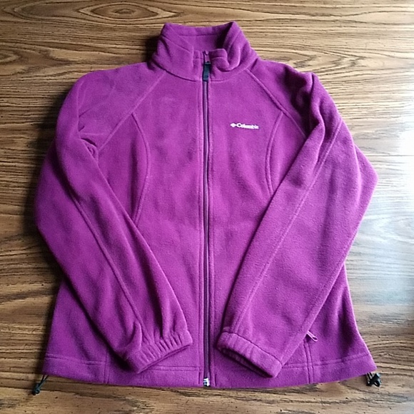 NWOT- Columbia Full Zip Fleece Jacket L - Picture 1 of 8